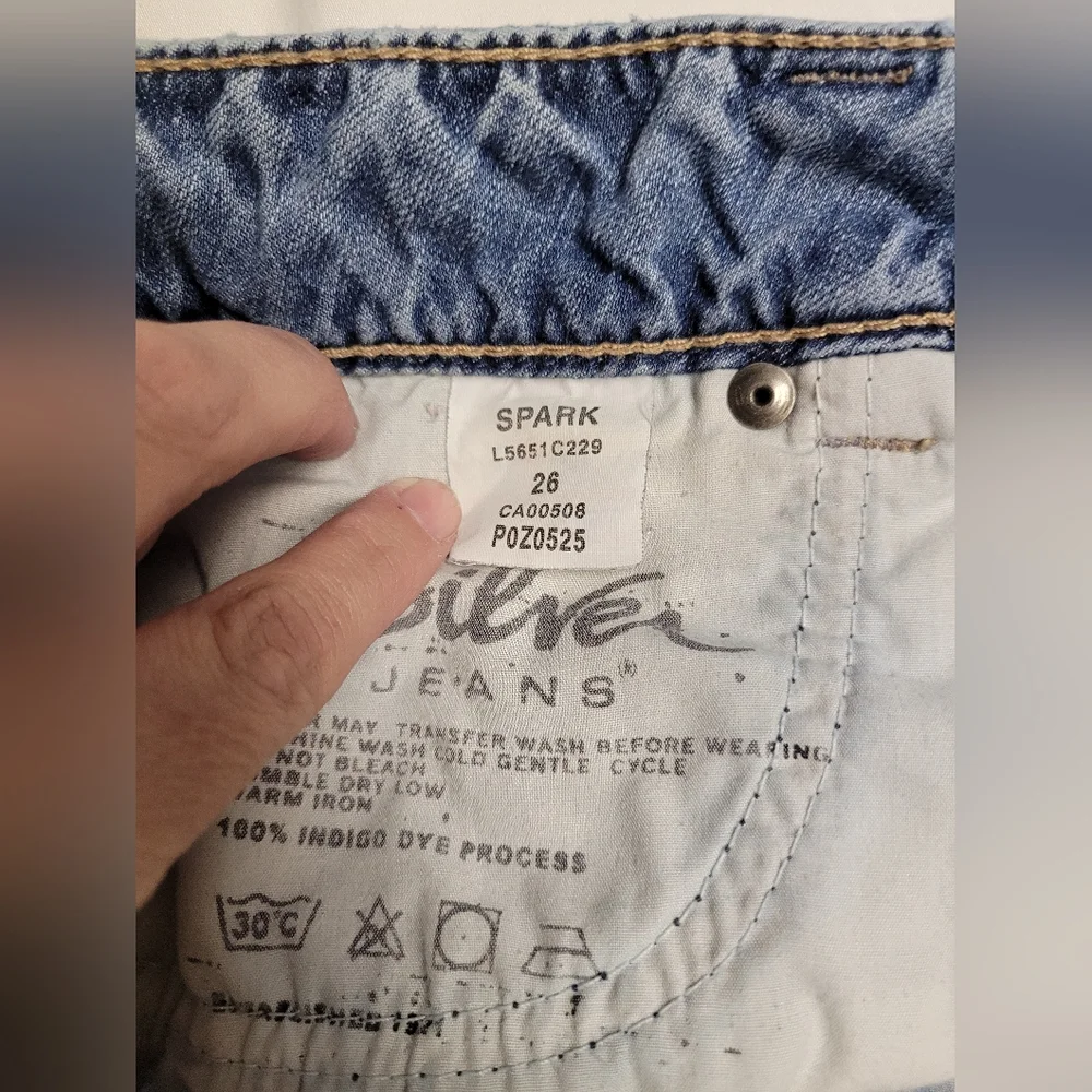 Silver Jeans Womens Jean Shorts Size 26 - Picture 6 of 14